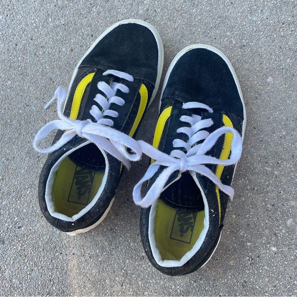 Vans kids sparkle snake old school size 3 - Picture 7 of 16